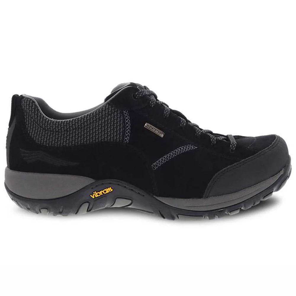 Dansko Paisley Black/Black Suede